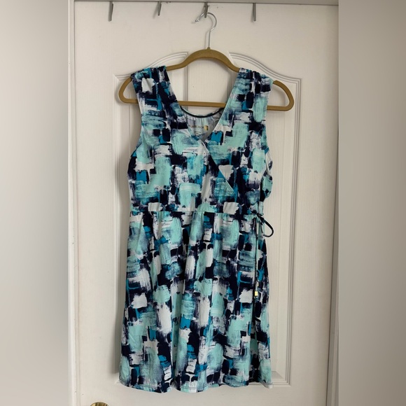 Stylish Blue and White Women Swim One Piece - Picture 3 of 9